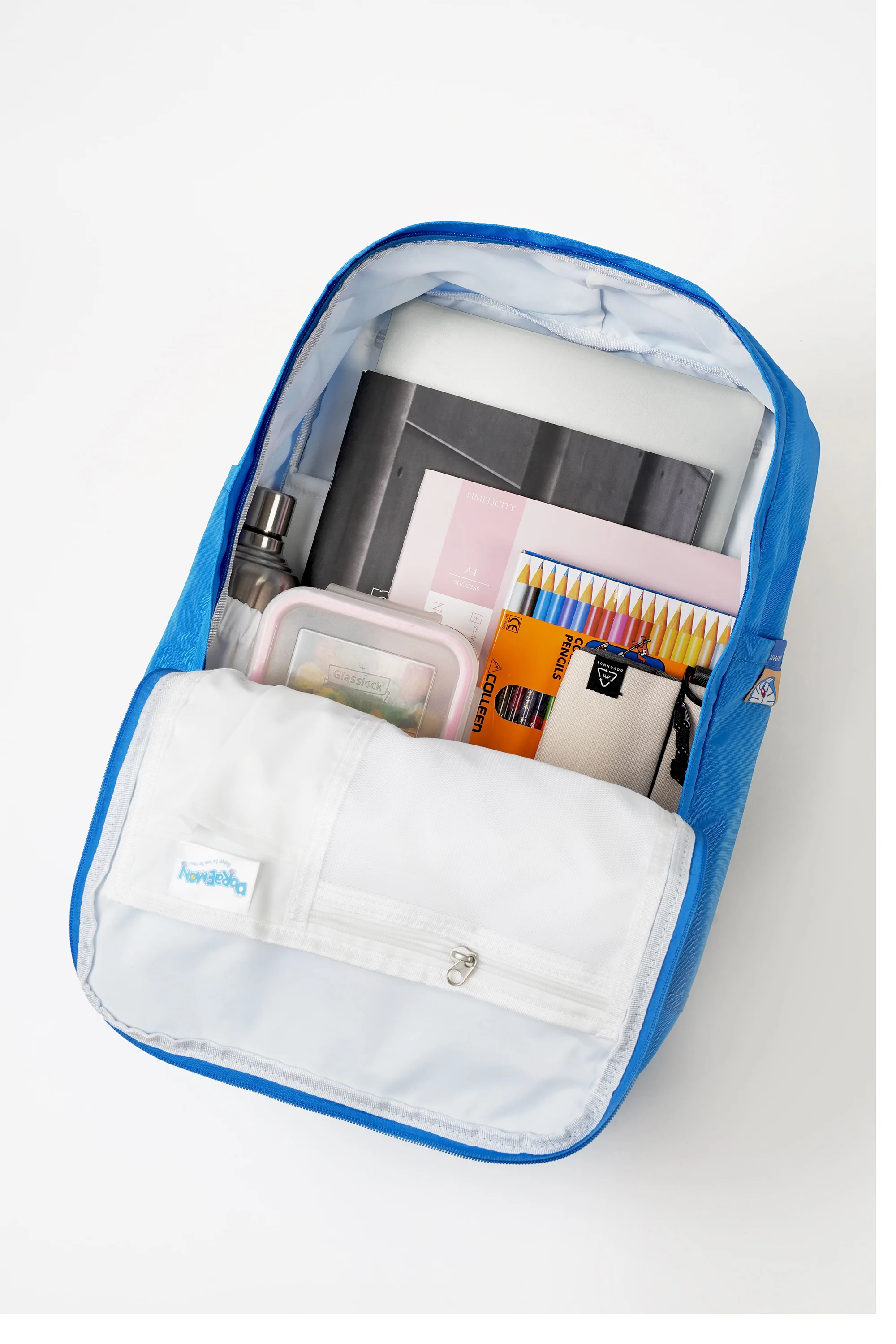 Macaroon Doraemon X Doughnut Series Backpack - Image 13