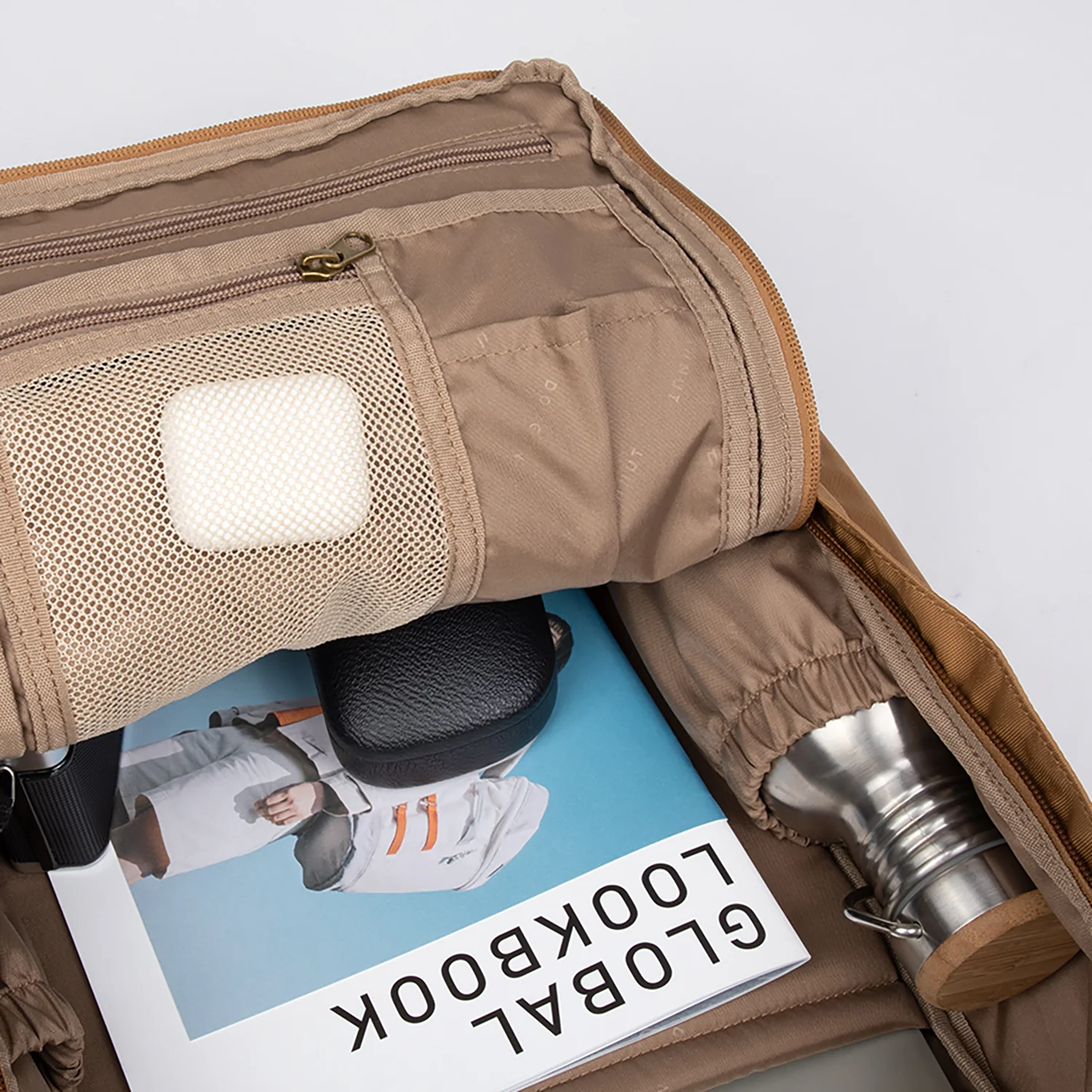 Macaroon Earth Tone Series Backpack - Image 4