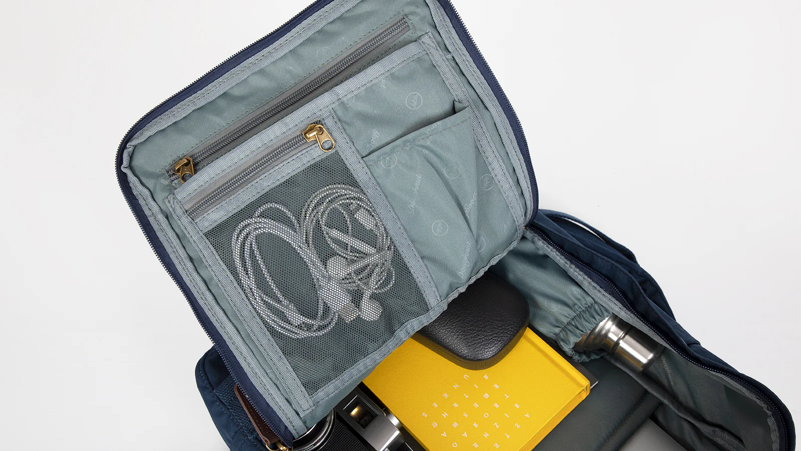 Macaroon Navy Series Backpack - Image 6