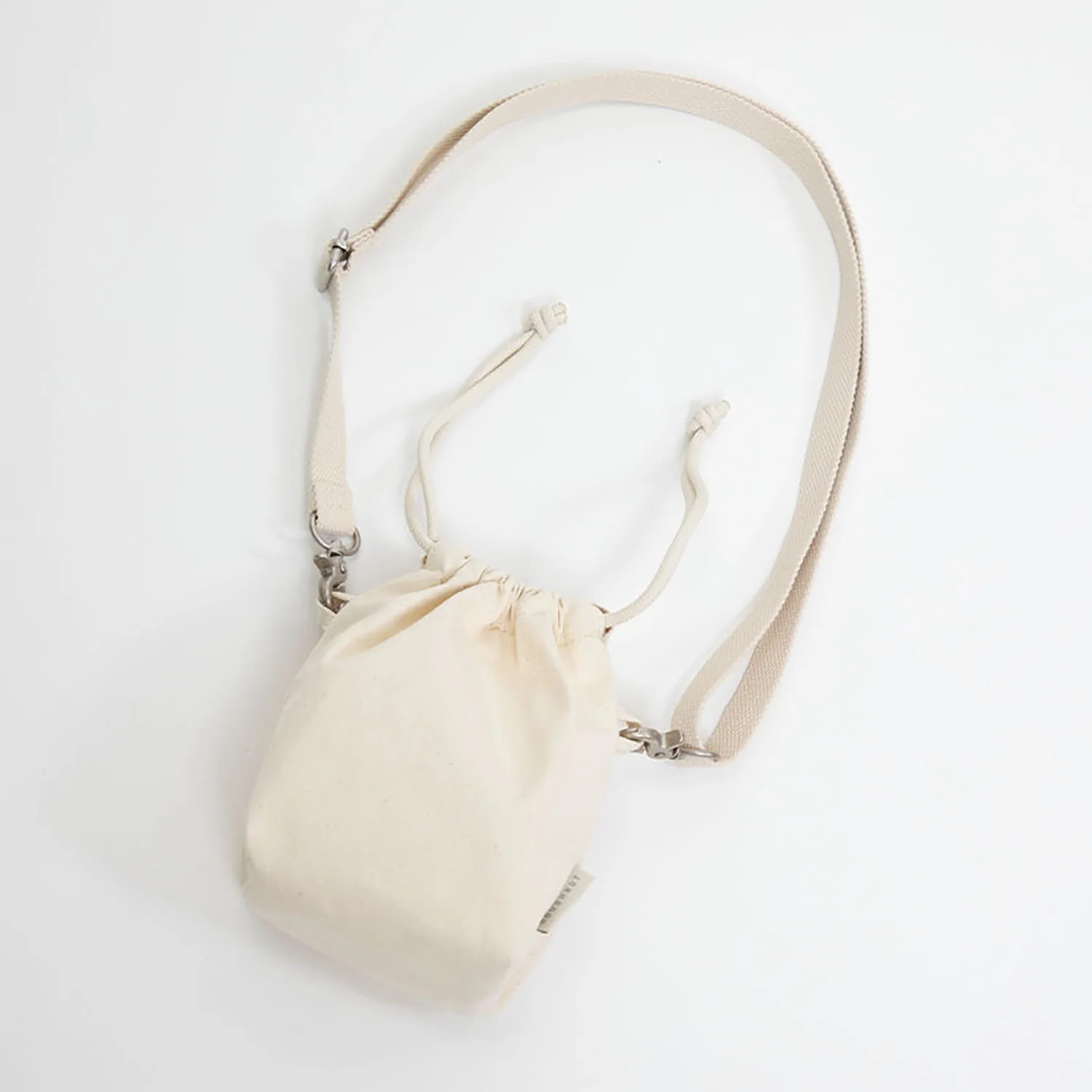 Macaroon Tiny Bucket Organic Cotton Series Crossbody Bag - Image 17