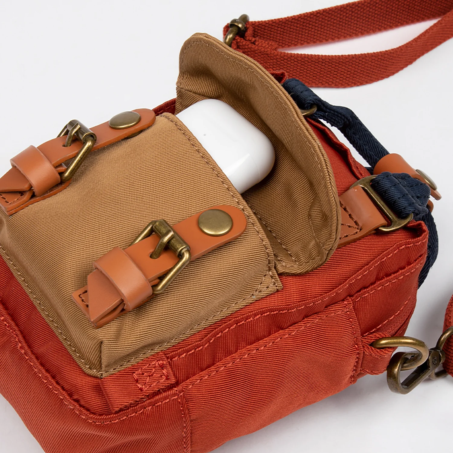 Macaroon Tiny Earth Tone Series Crossbody Bag - Image 8