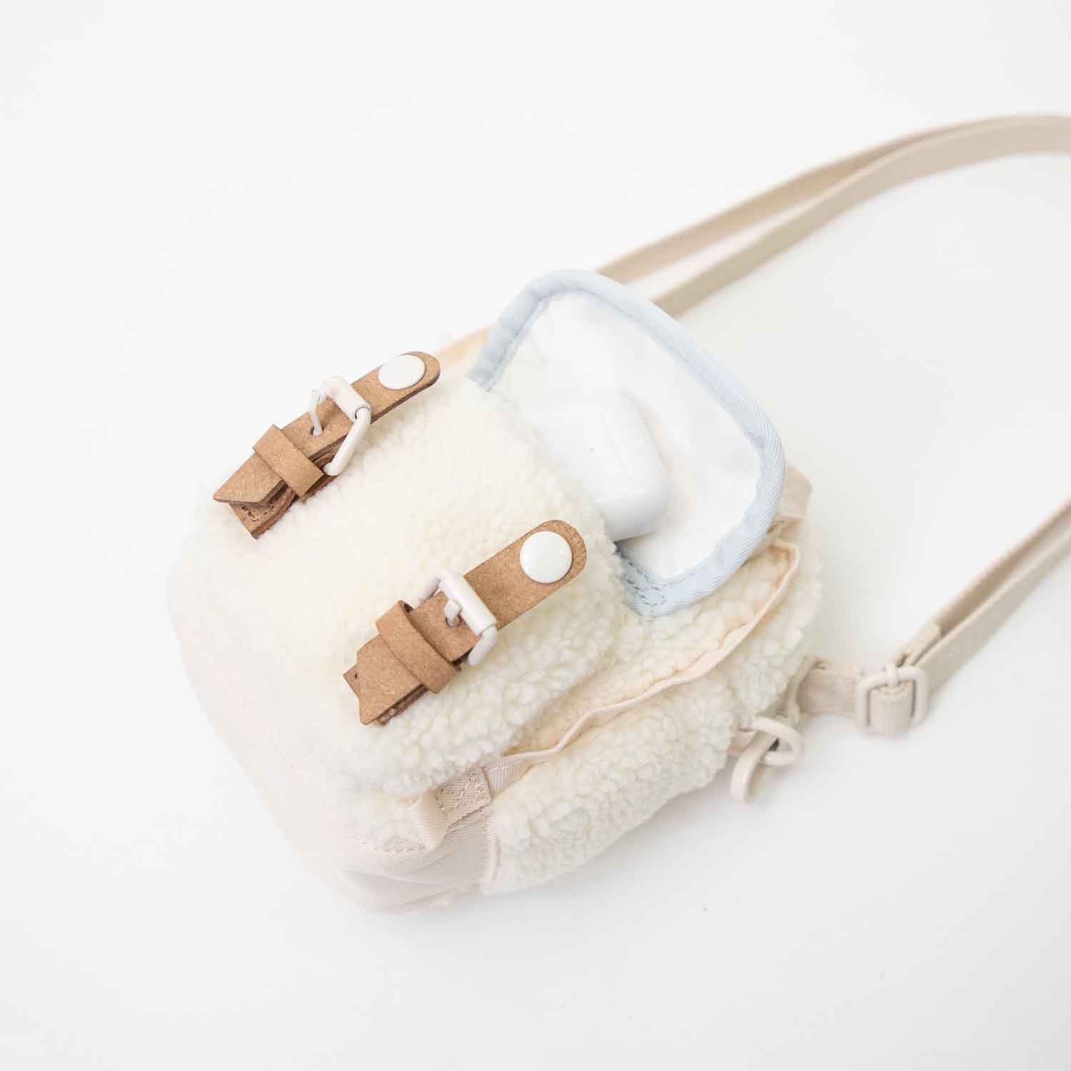Macaroon Tiny Fluffy Series Crossbody Bag - Image 8
