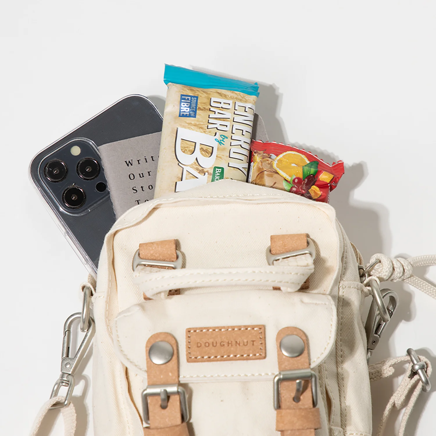 Macaroon Tiny Organic Cotton Series Crossbody Bag - Image 9