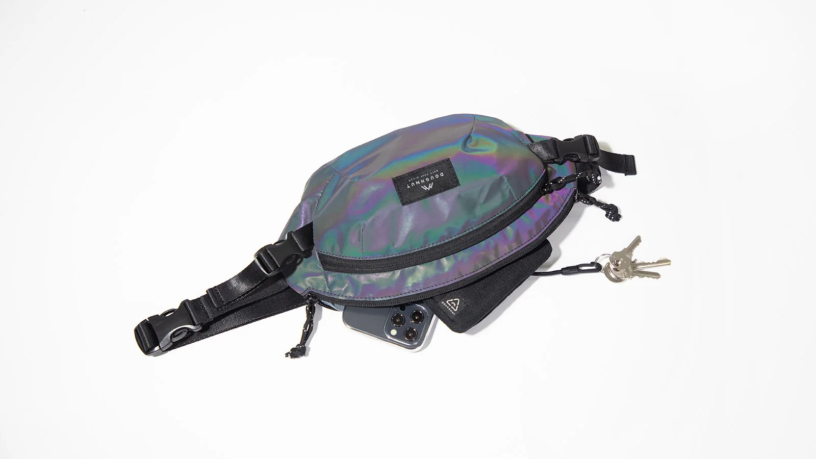 Seattle Limelight Series Dark Rainbow Bum Bag - Image 9